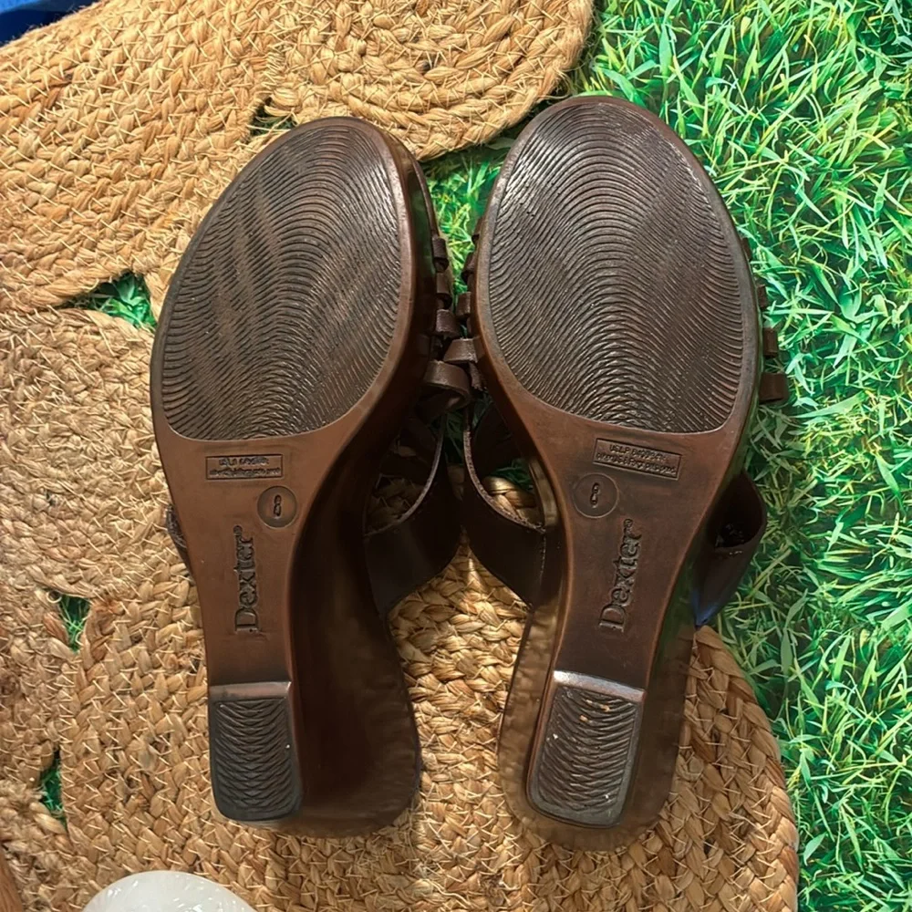 Dexter Brown Wedge Shoes